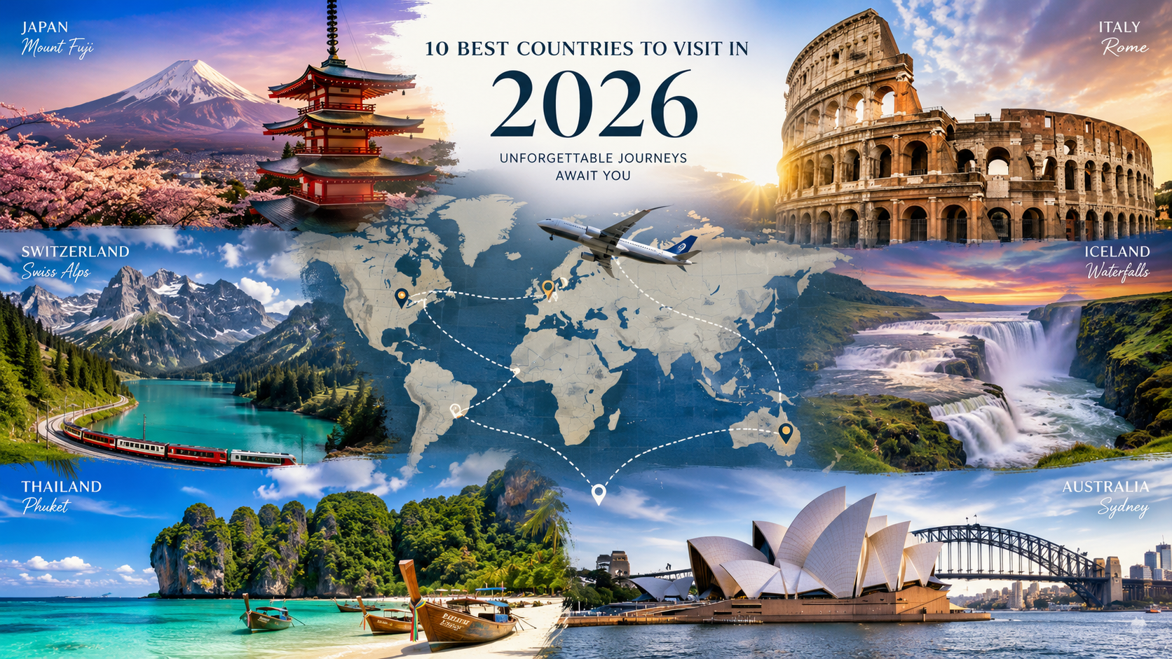10 Best Countries to Visit in 2026 for an Unforgettable Vacation